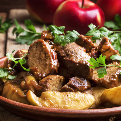 Apples and Maple Pork Tenderloins