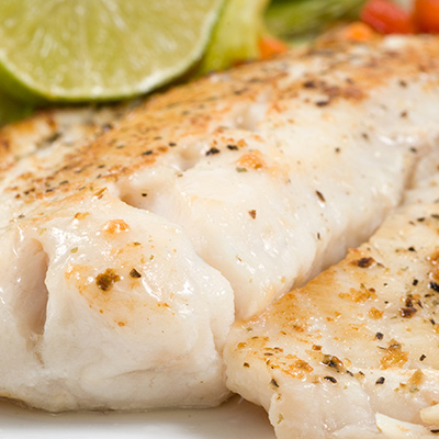 Ocean Perch (Redfish) Fillets in Orange Butter Sauce