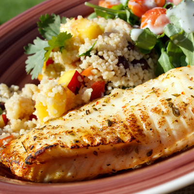 Spicy Grilled Tilapia Fillets