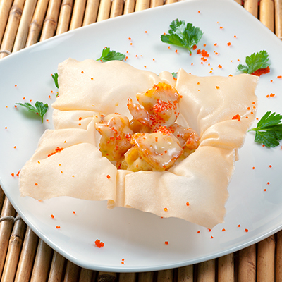 Filo de homard au cari