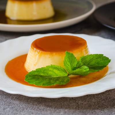 Orange-Caramel Flans Orange-Caramel Flan