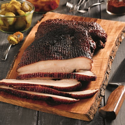 Flanc de porc fumé