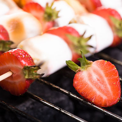 Grilled Strawberries