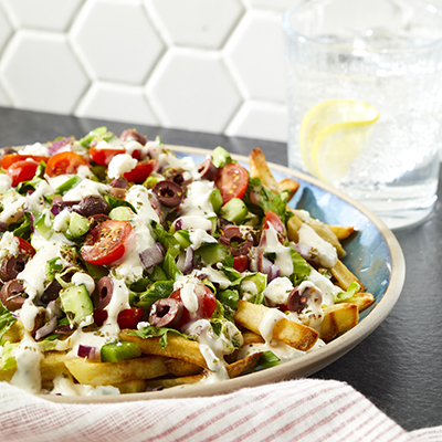 Greek Salad Fries