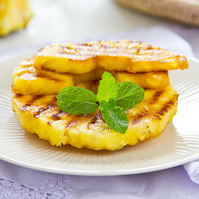 Minty tropical fruit