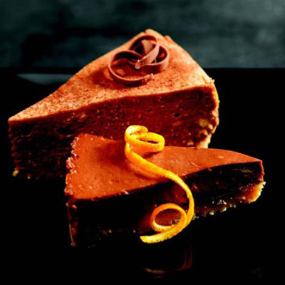 Gâteau au fromage à l’orange et au chocolat