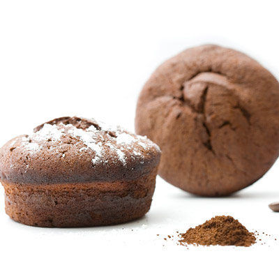 Hint of Coffee Chocolate Cupcakes