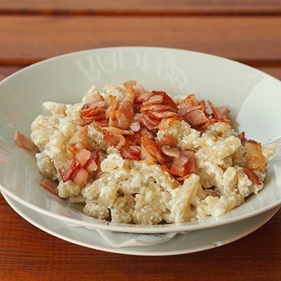 Gnocchi with Pancetta