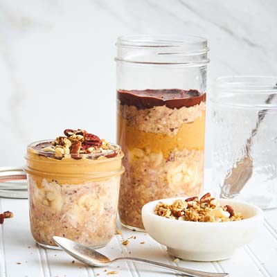 Overnight Oats Gourmet Banana Style Reese’s