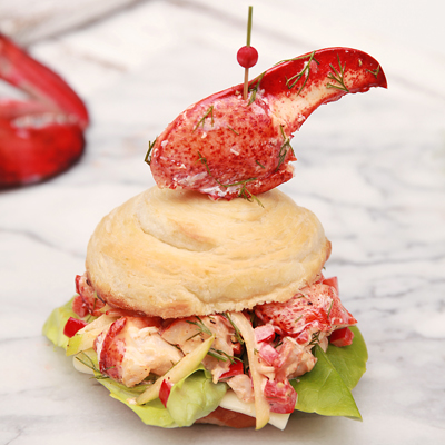 Hamburger brioché au homard
