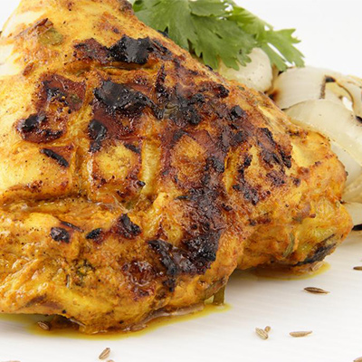 Indian-style Spicy Grilled Chicken Thighs