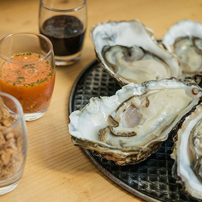Malpeque Oysters on the Half-Shell