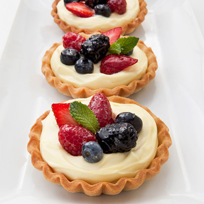 Honeyed Fruit Jardinière with Camembert