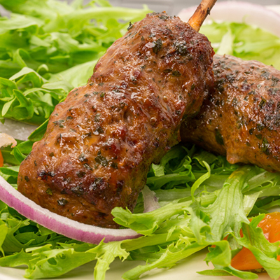 Quebec Lamb Kefta With Parsley, Mint and Cinnamon