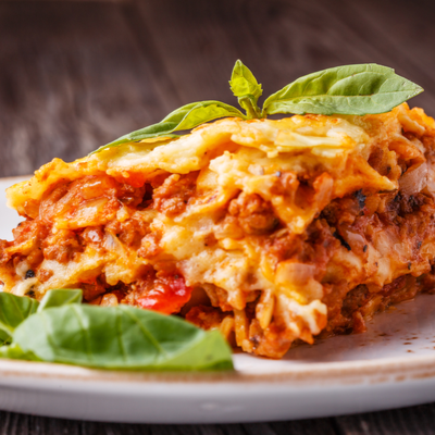 Lasagna with Beef and Vegetables
