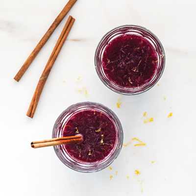 Blueberry and Lime Lemonade