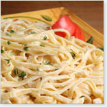 Linguini Quattro Formaggio (Four-Cheese Linguini)