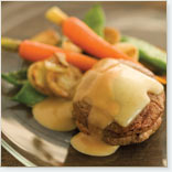 Veal Medallions with Swiss Cheese From Here