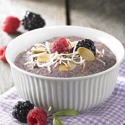 Chia-Fruit Mousse