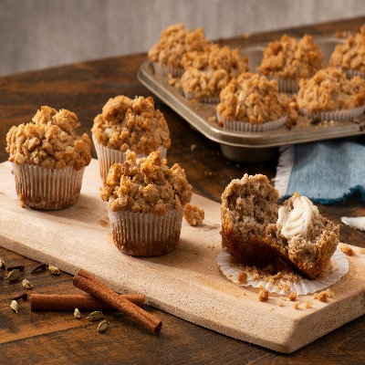 Oat'ver The Top Spiced Chai Muffins