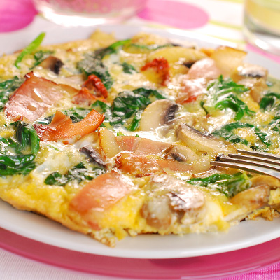 Cheesy Western Omelette