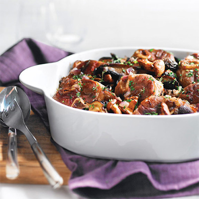 Osso Buco with Wild Mushrooms