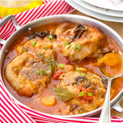 Caramelized Onion Pork Osso Buco with Orange-oregano Gremolata