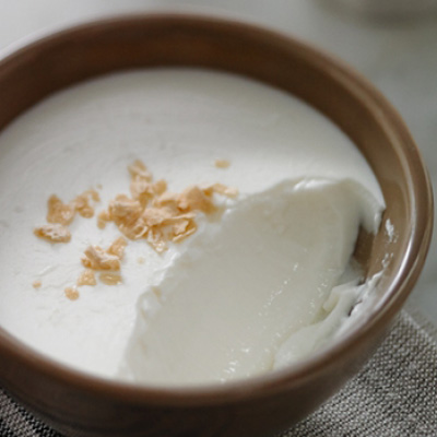 Maple Water Panna Cotta