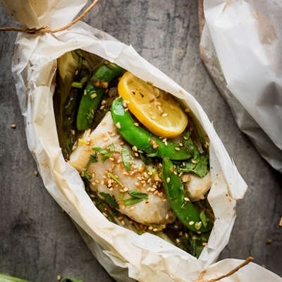 Asian Fish en Papillote