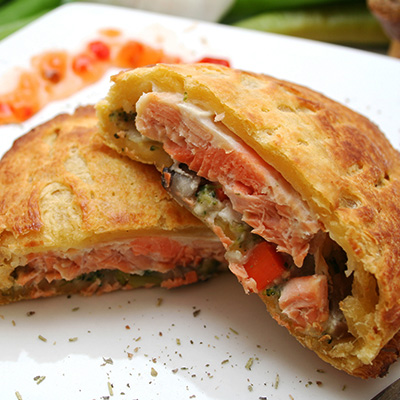 Fresh Salmon Pie