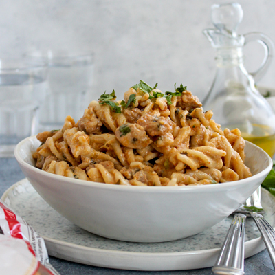 Pâtes Fusilli Biryani