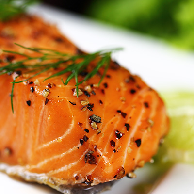 Grilled Salmon and Fennel