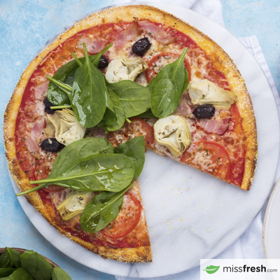 Bacon Pizza with Vegetables