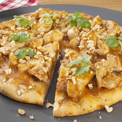 Butter Chicken Pizza