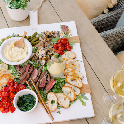 Steak Crostini Board