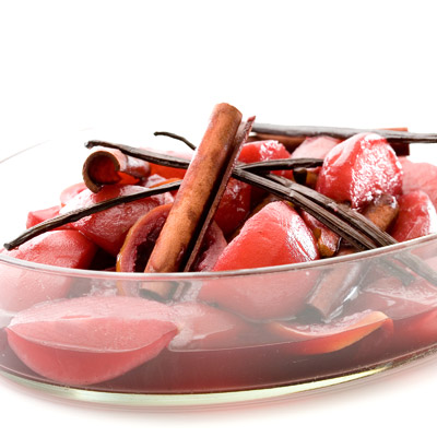 Wine-Poached Pears
