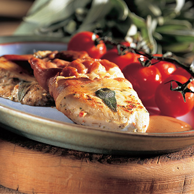 Chicken Breasts Saltimbocca