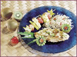 Chicken Breast with Kiwi Sauce