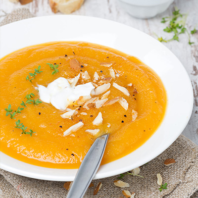 Creamy Curried Apple Soup