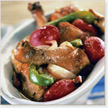 Poulet basquaise