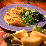 Cordon Bleu Chicken with Cheese and Ham