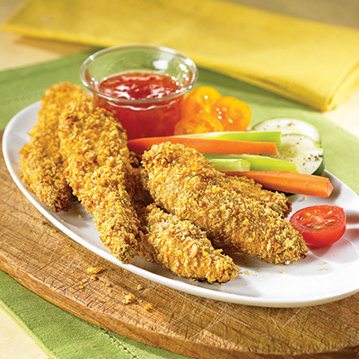 Roasted Chicken in a Corn Flakes Crust