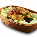 Poulet rôti au fenouil