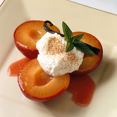 Oven Roasted Plums