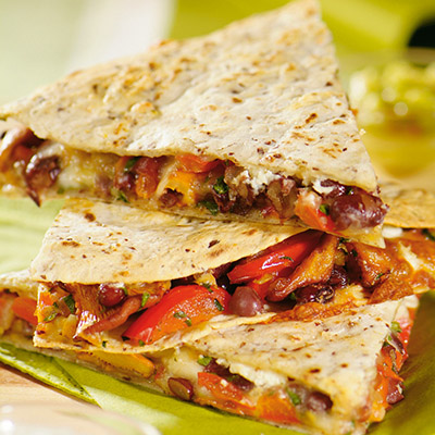 Black Bean Quesadillas