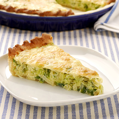 Leek quiche
