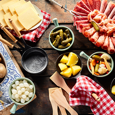 Raclette for all tastes