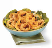Fried squid rings
