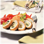 Festive Chicken Roll-ups