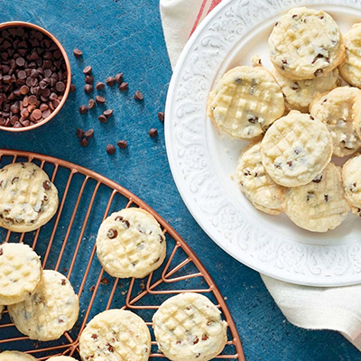 Mini Chocolate Chip Shortbread